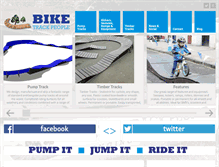 Tablet Screenshot of biketrackpeople.com